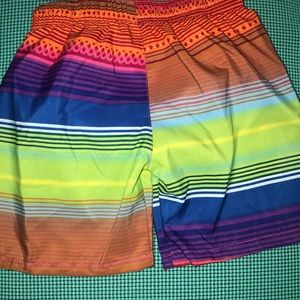 BNWT-Little Boys Striped Swim Shorts